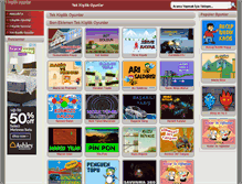 Tablet Screenshot of 1kisilikoyunlar.net